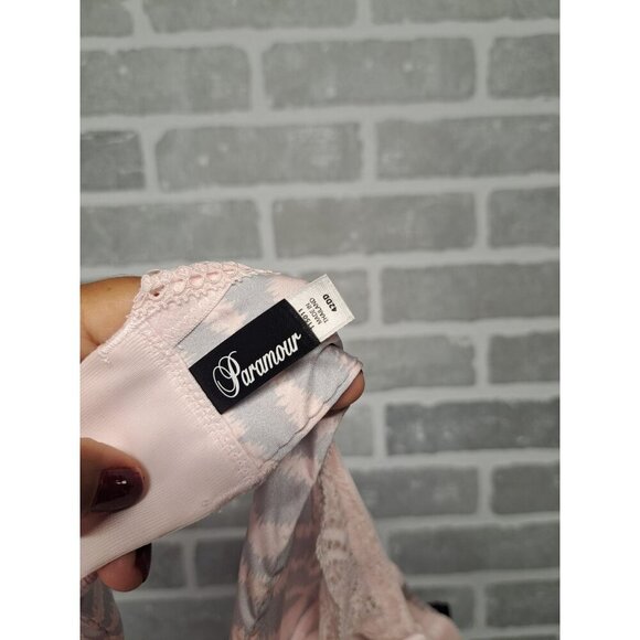 Paramour Carolina Bra 42DD Zebra Print T-Shirt Bra NWT - Picture 9 of 9